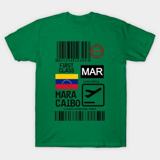 Maracaibo travel ticket T-Shirt